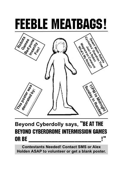 Feeble Meatbags poster