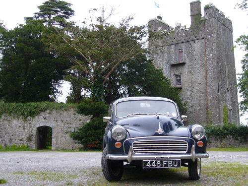Fenchurch in front of Foulksrath Castle