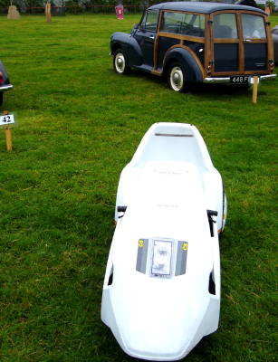 Entry no. 42, a Sinclair C5, with Fenchurch on the row behind it