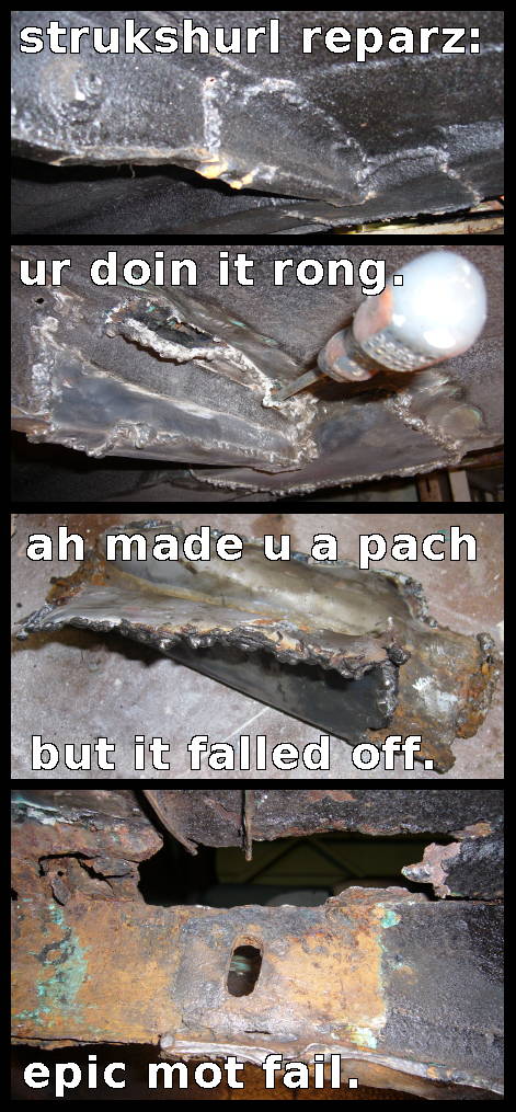Structural repairs: you're doing it wrong