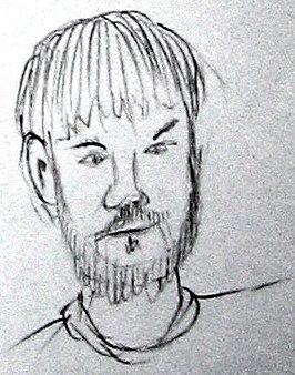 a pencil-sketch of me